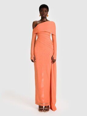 BBX Brand Verella Crab Peach Maxi size M 6 Medium NWT Limited Edition